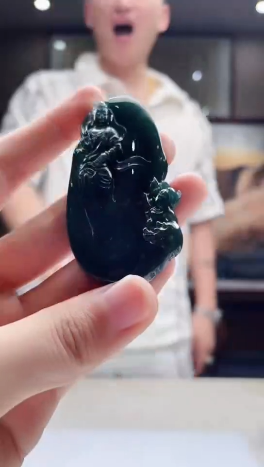 翡翠未镶嵌吊坠(不含链)多样性发其一100