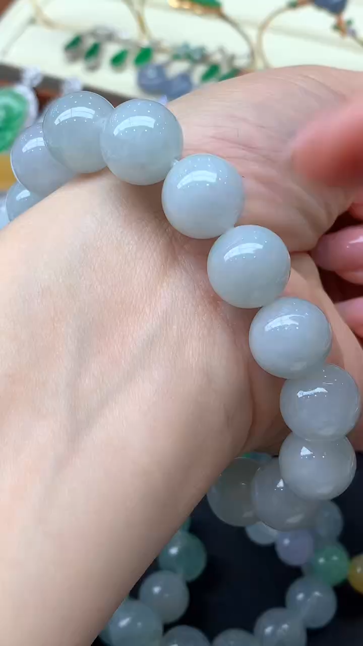【闪购商品】翡翠手串未镶嵌6-天然翡翠