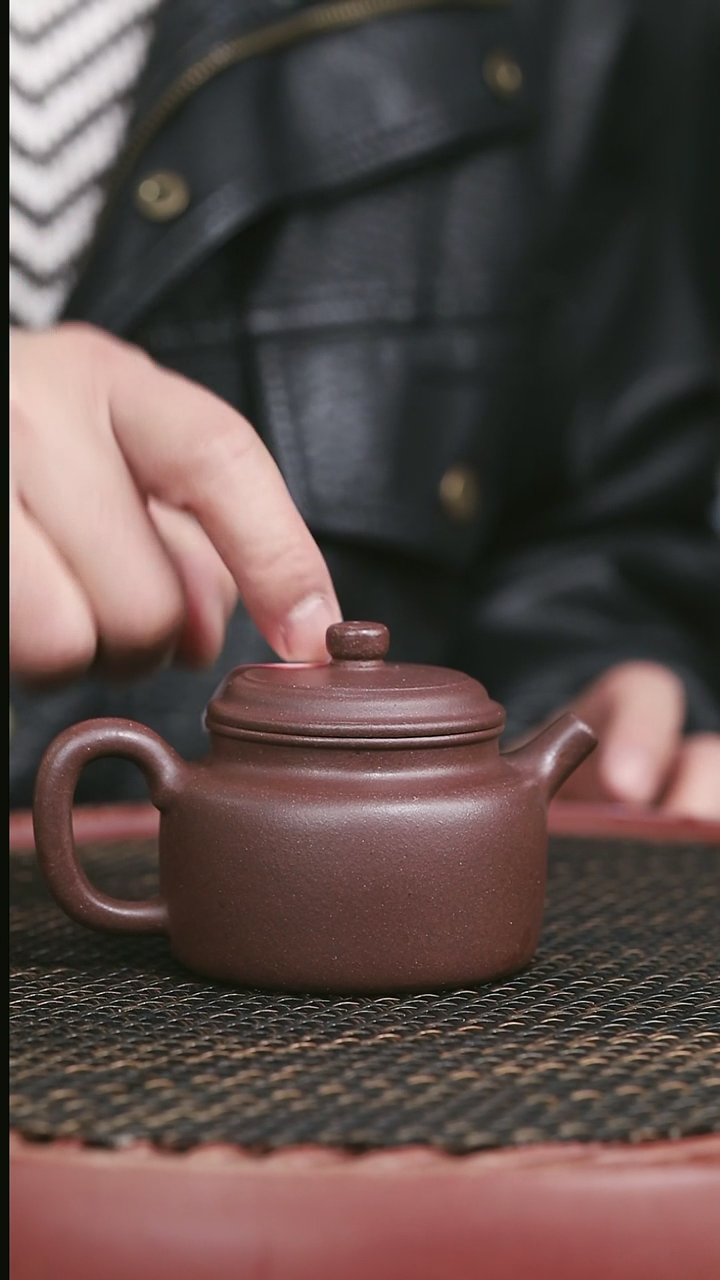 【闪购商品】紫砂高砂老紫泥10号德中160CC微微暇