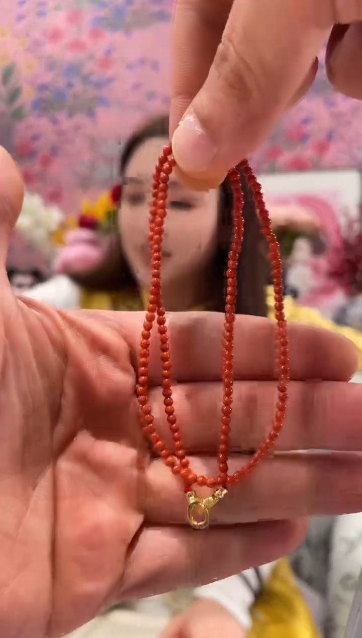 【闪购商品】南红玛瑙项链未镶嵌南红项链