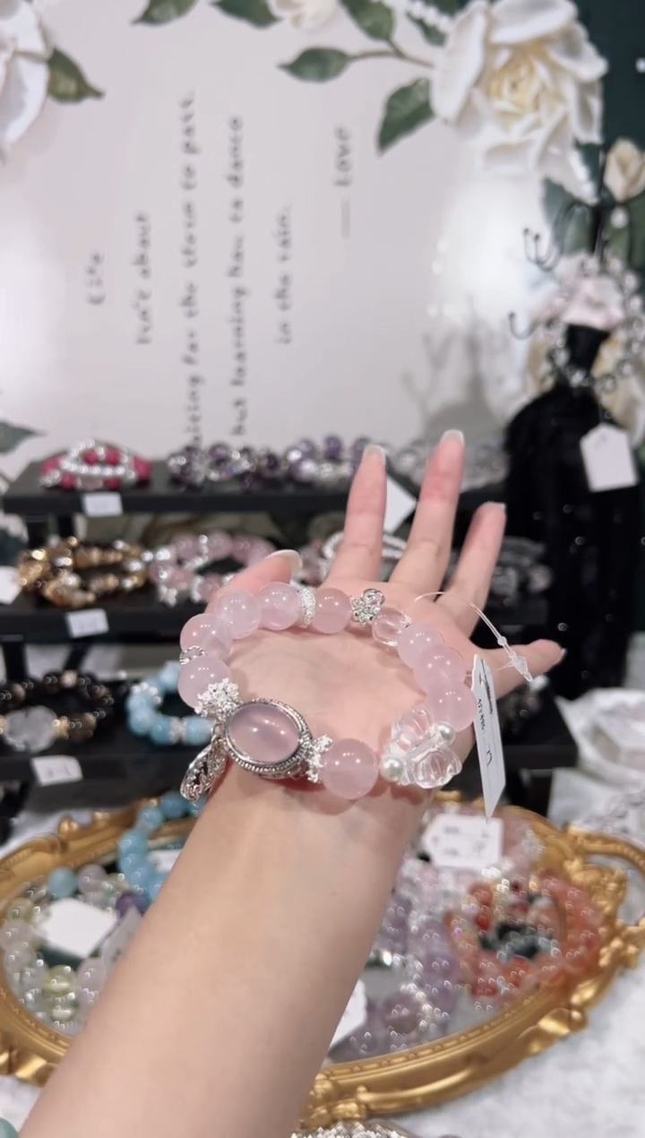 【闪购商品】水晶手链未镶嵌天然水晶默认微瑕 多样性发货发其一