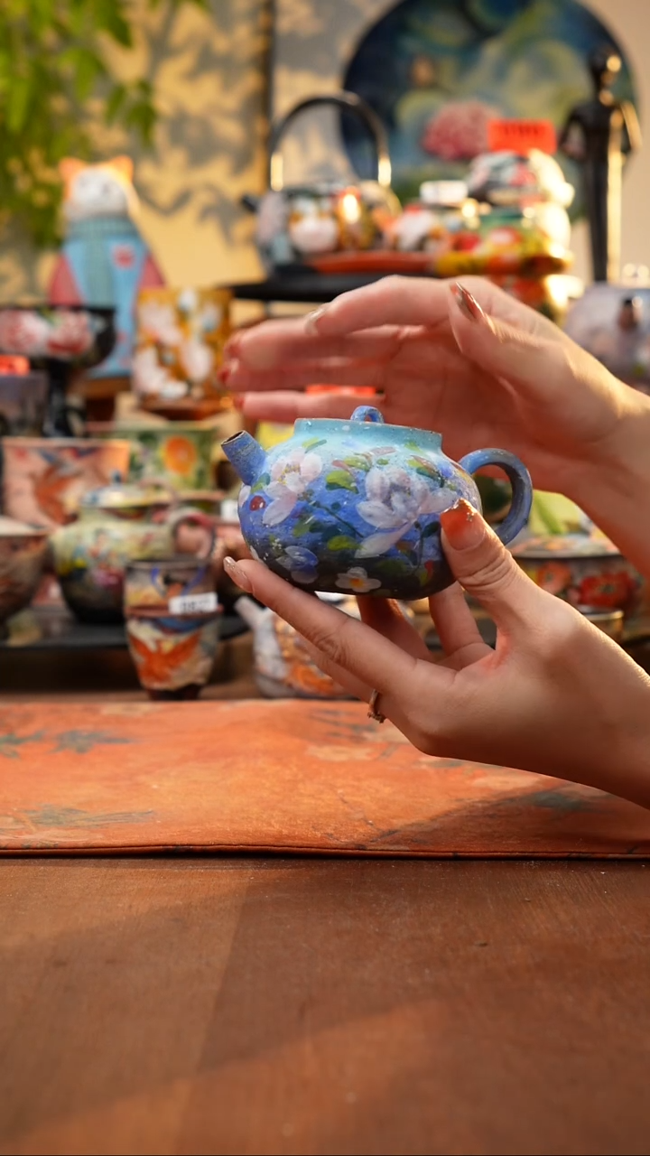 瓷片景德镇手工手绘180