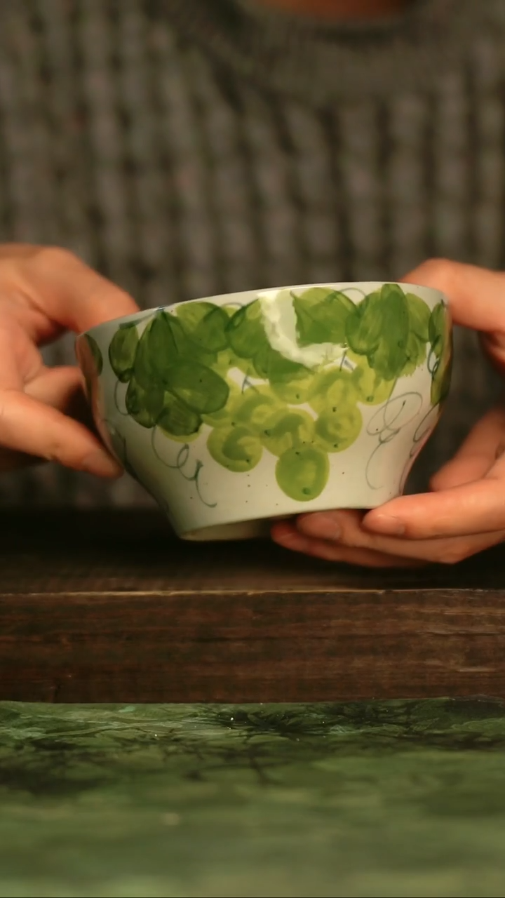 手工手绘瓷器青诗集手工手绘瓷器