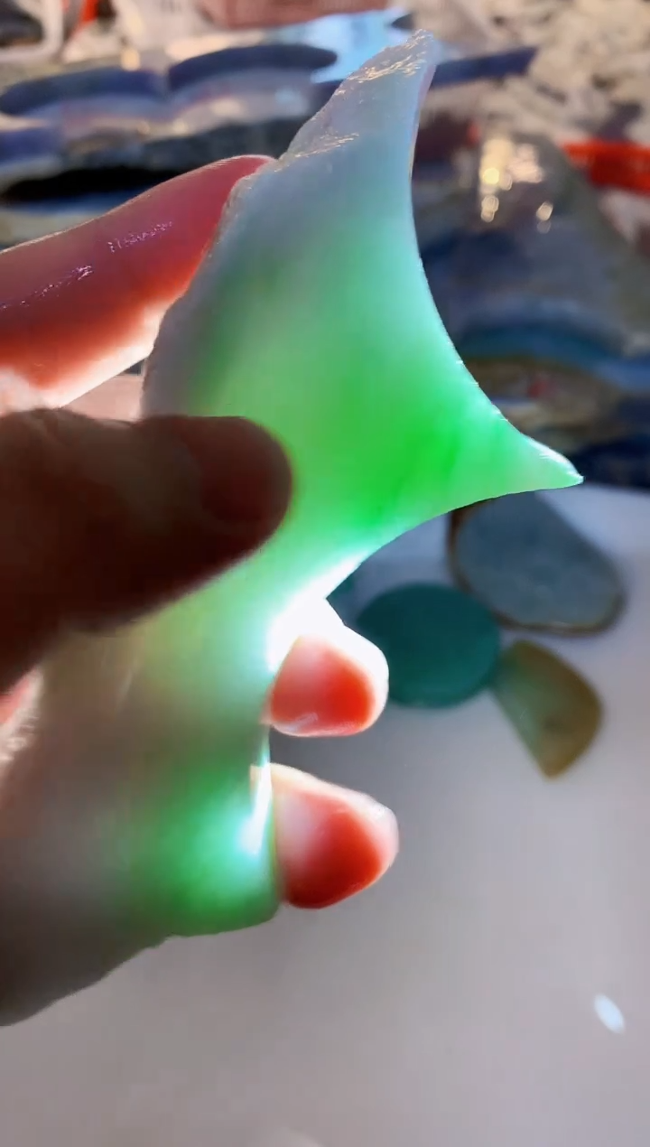 【闪购商品】翡翠未镶嵌颈饰0韩0翡翠珠444