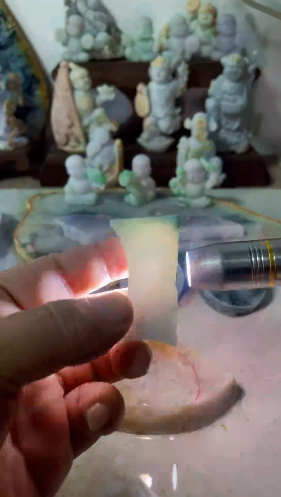 【闪购商品】翡翠吊坠(不含链)未镶嵌A1041