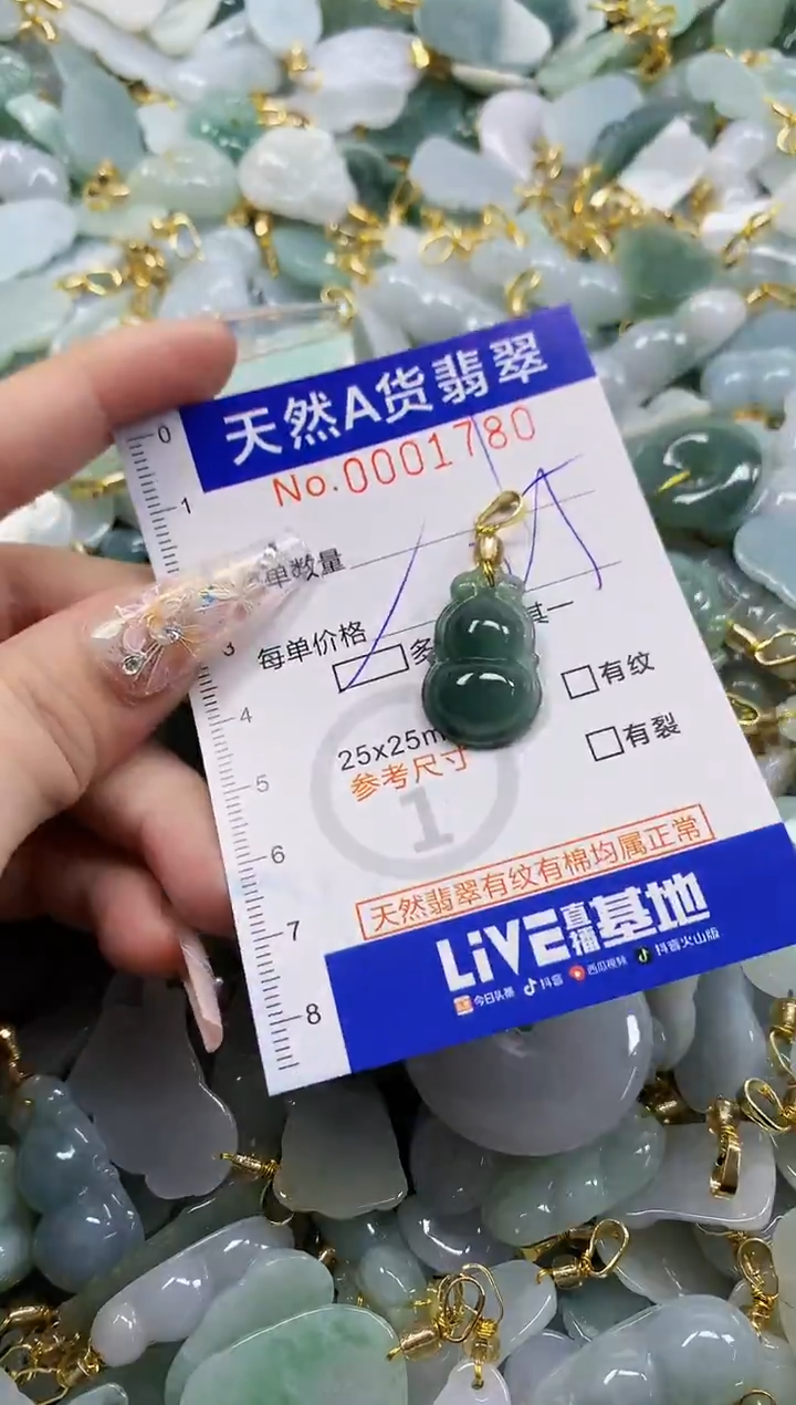 颈饰未镶嵌翡翠天然A货翡翠
