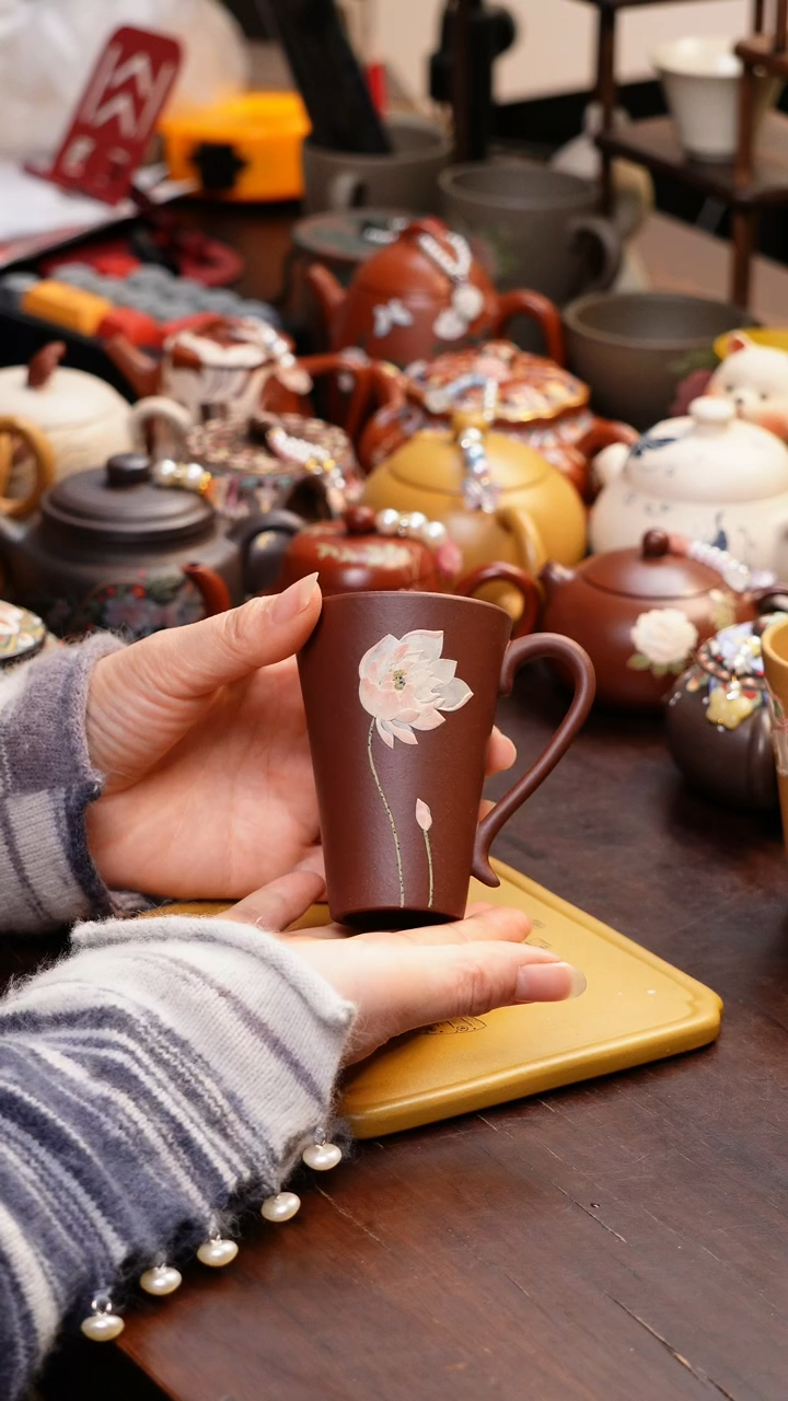 【闪购商品】原矿手工紫砂壶朱泥