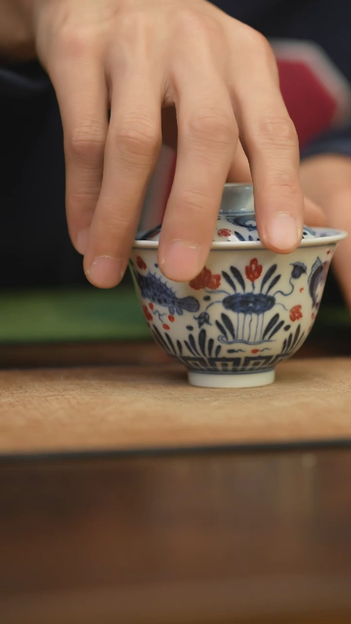 【闪购商品】杯柴窑青花破价福利