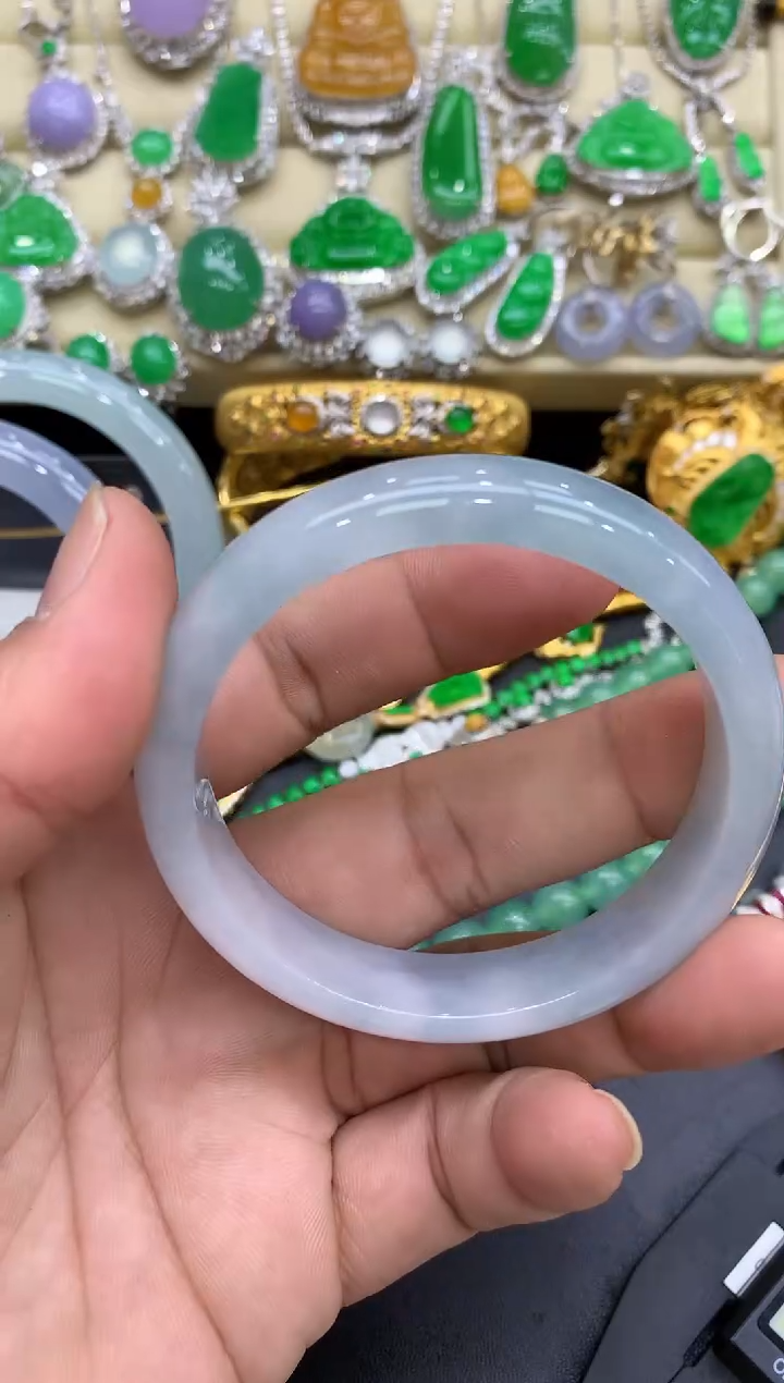 未镶嵌手镯翡翠302-中国好珍宝