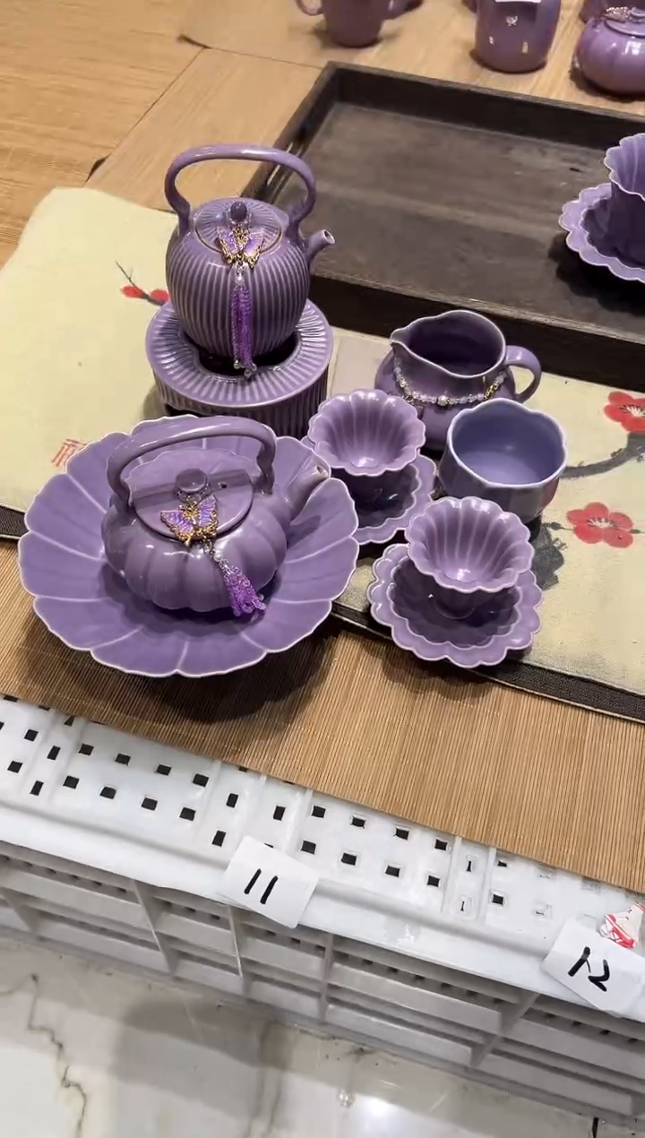 瓷片瓷北溪堂正品茶具【带滴溜】