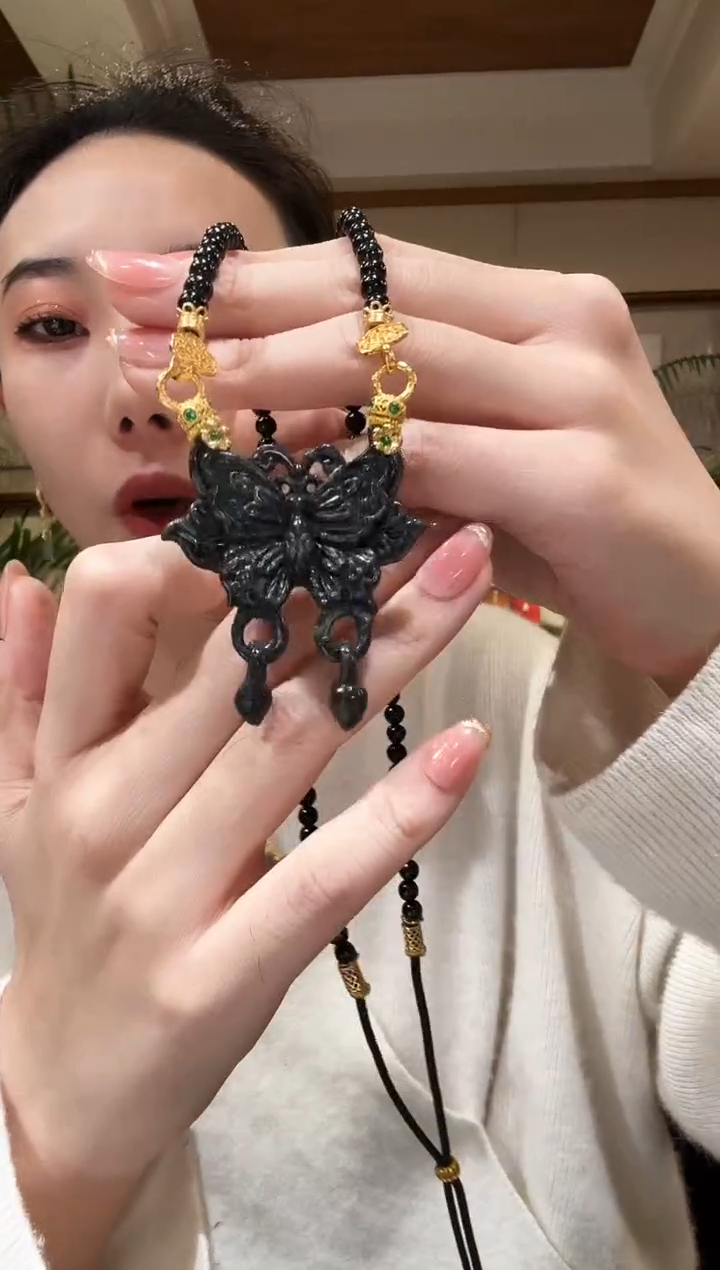 【闪购商品】翡翠颈饰未镶嵌国风