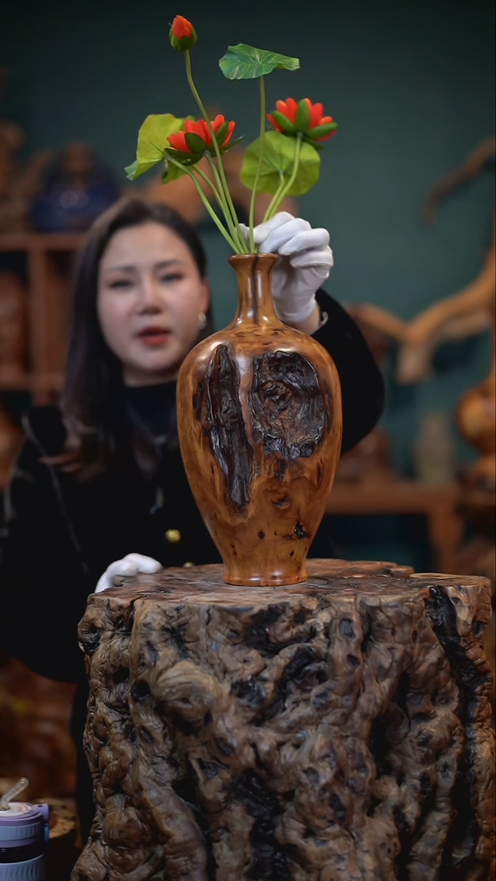 【闪购商品】枣木雷击枣木净瓶