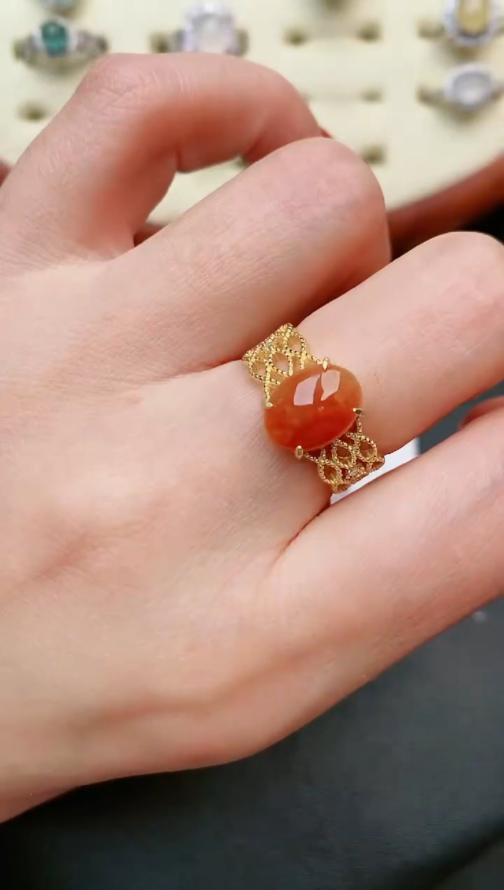 【闪购商品】翡翠戒指银S925镶嵌.....