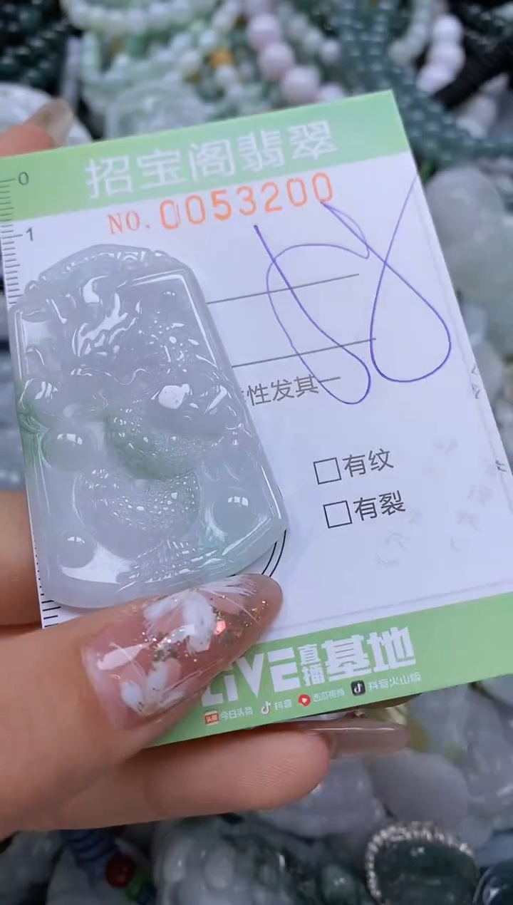 【闪购商品】翡翠颈饰未镶嵌闪购商品0053200