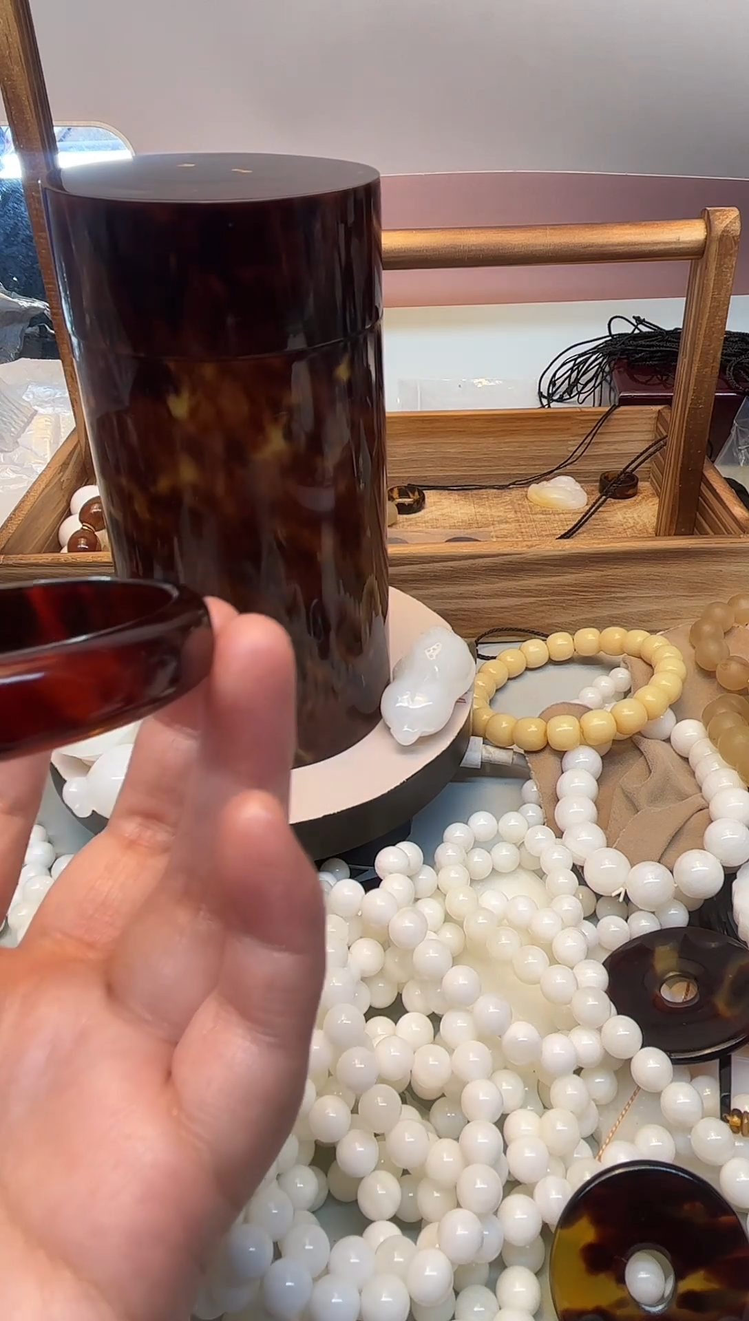 纯铜硅胶病**数手镯600