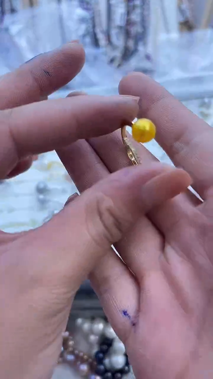 【闪购商品】淡水珍珠戒指未镶嵌964