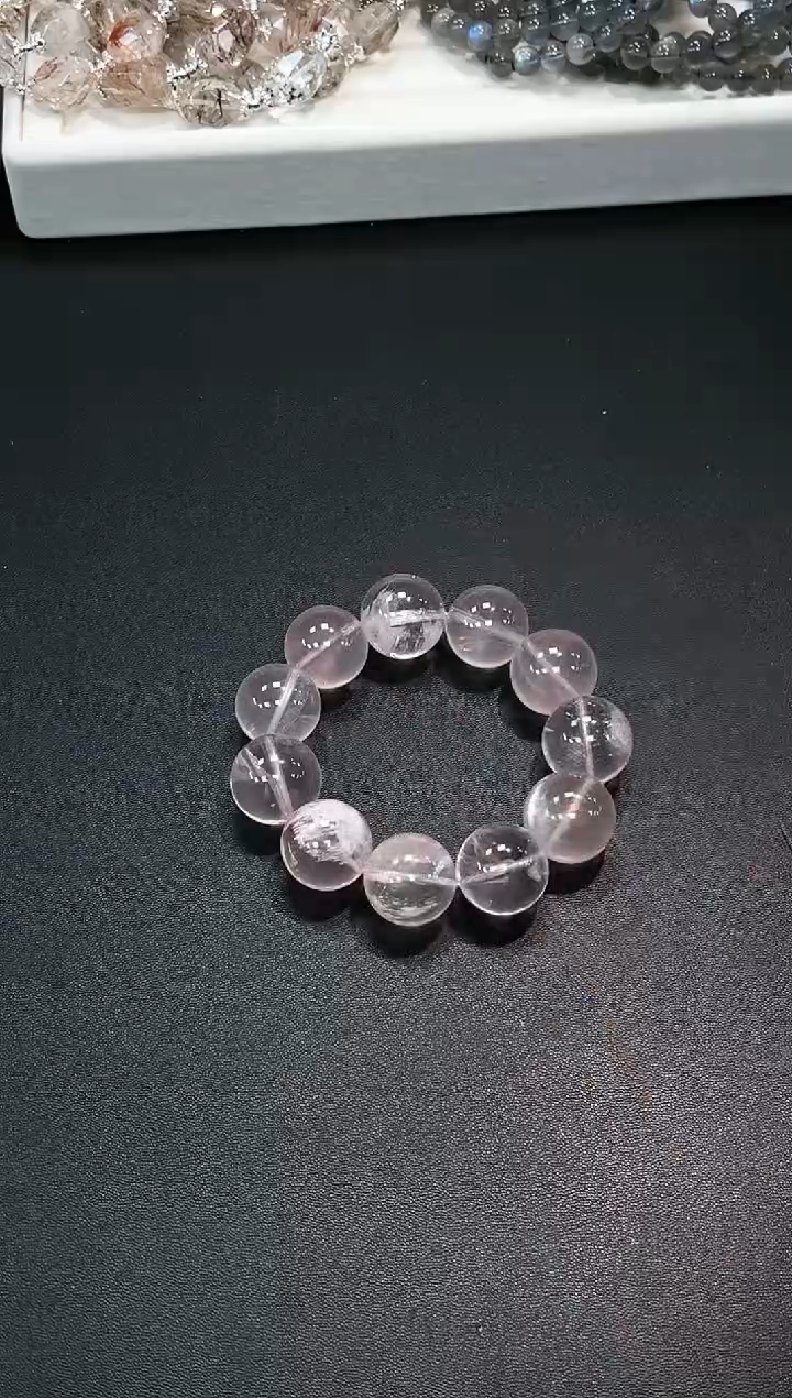 【闪购商品】水晶手串未镶嵌41g多样性发其一/1条默认微瑕