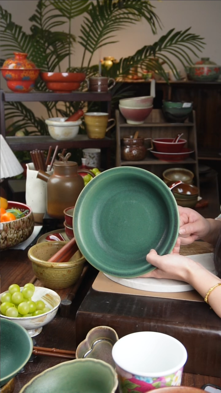 碗微瑕景德镇手工高温餐具1888