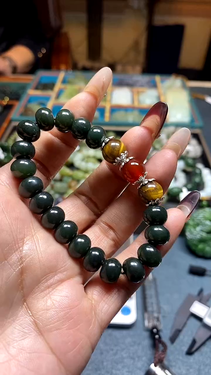 颈饰未镶嵌和田玉多样性拍一发一