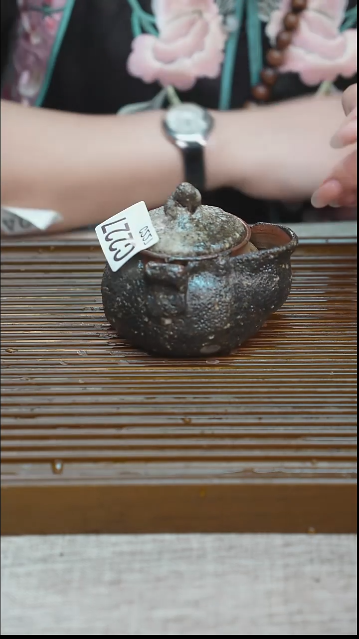 纯手工粗陶茶具每一只不一样