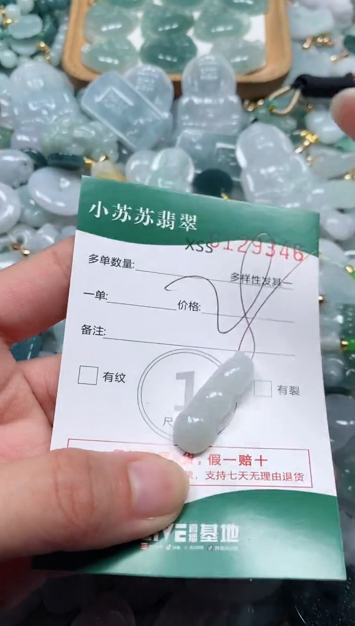 【闪购商品】翡翠颈饰未镶嵌闪购商品0129346