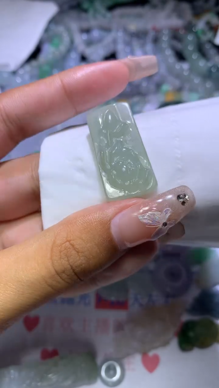 【闪购商品】翡翠挂件未镶嵌MJX032756