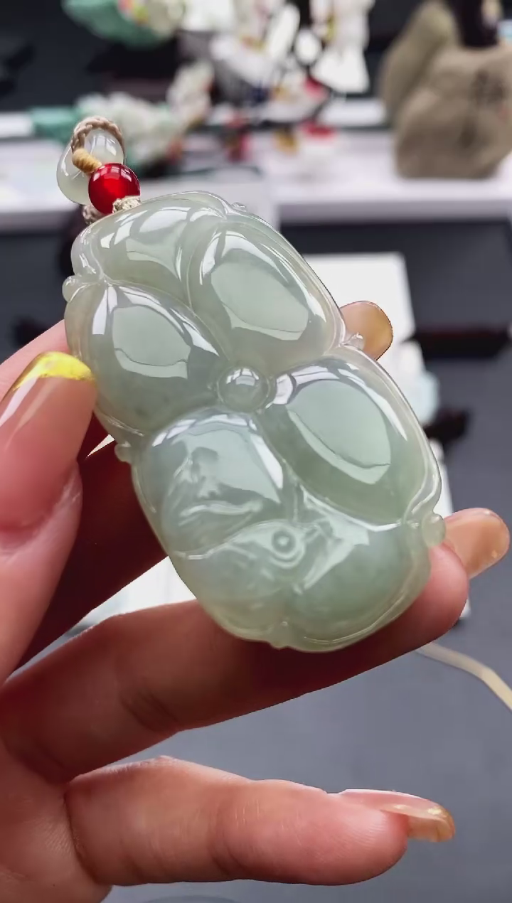 【闪购商品】翡翠颈饰未镶嵌天然缅甸A货翡翠