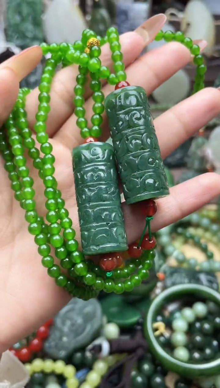 颈饰未镶嵌和田玉未镶嵌和田玉吊坠多样性拍一发一