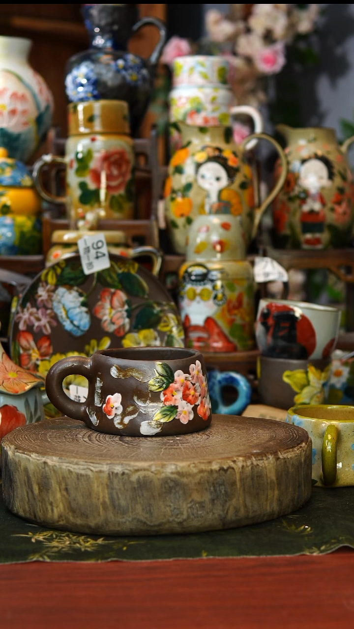 陶瓷108景德镇手工手绘釉下彩陶瓷