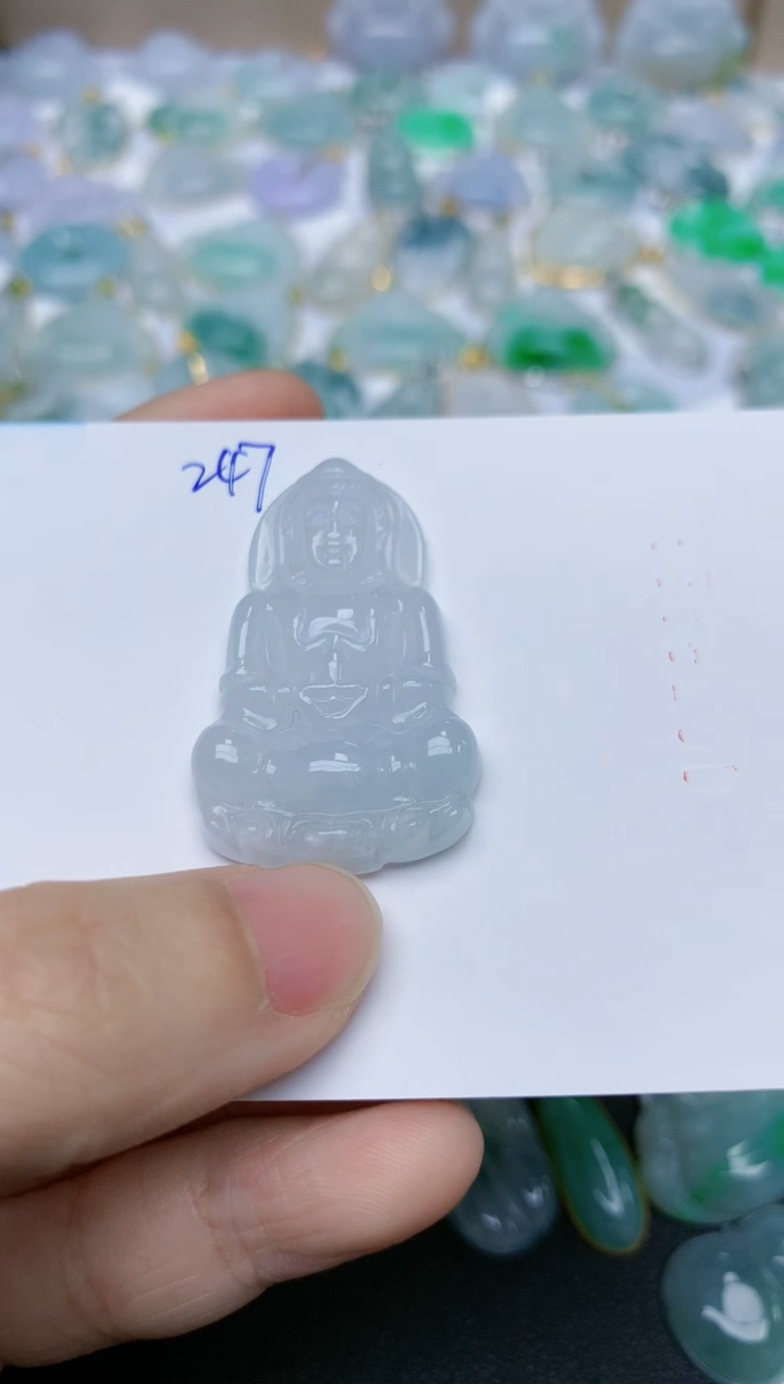 【闪购商品】翡翠颈饰未镶嵌天然翡翠A货    