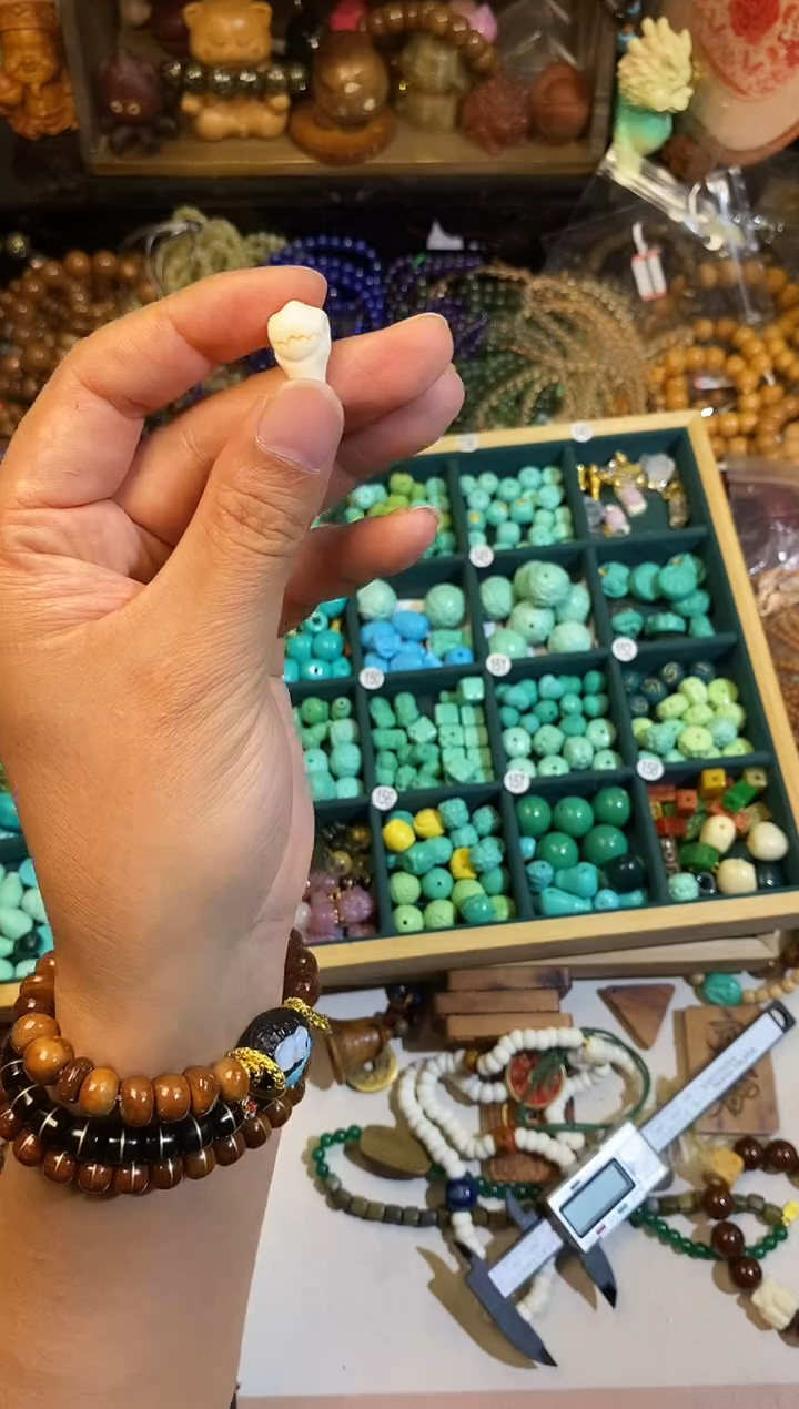 非洲檀香手串/手链驼骨三通发1