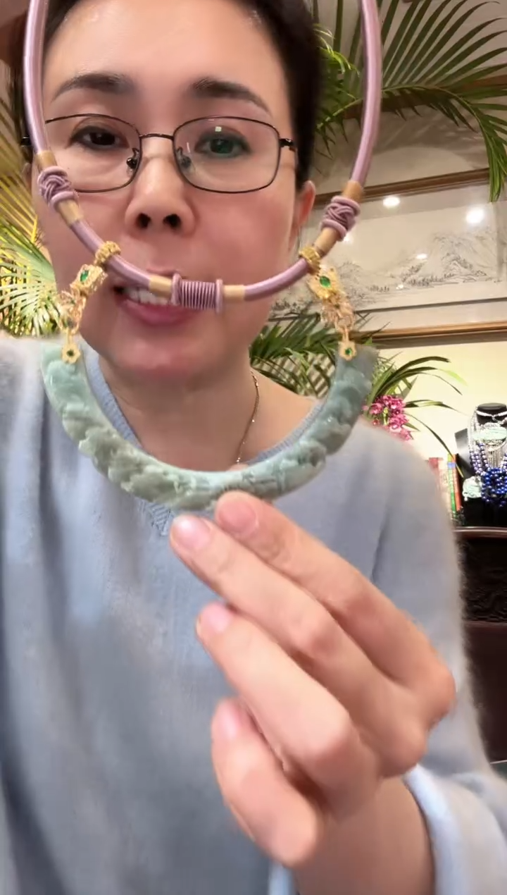 【闪购商品】翡翠颈饰未镶嵌国风