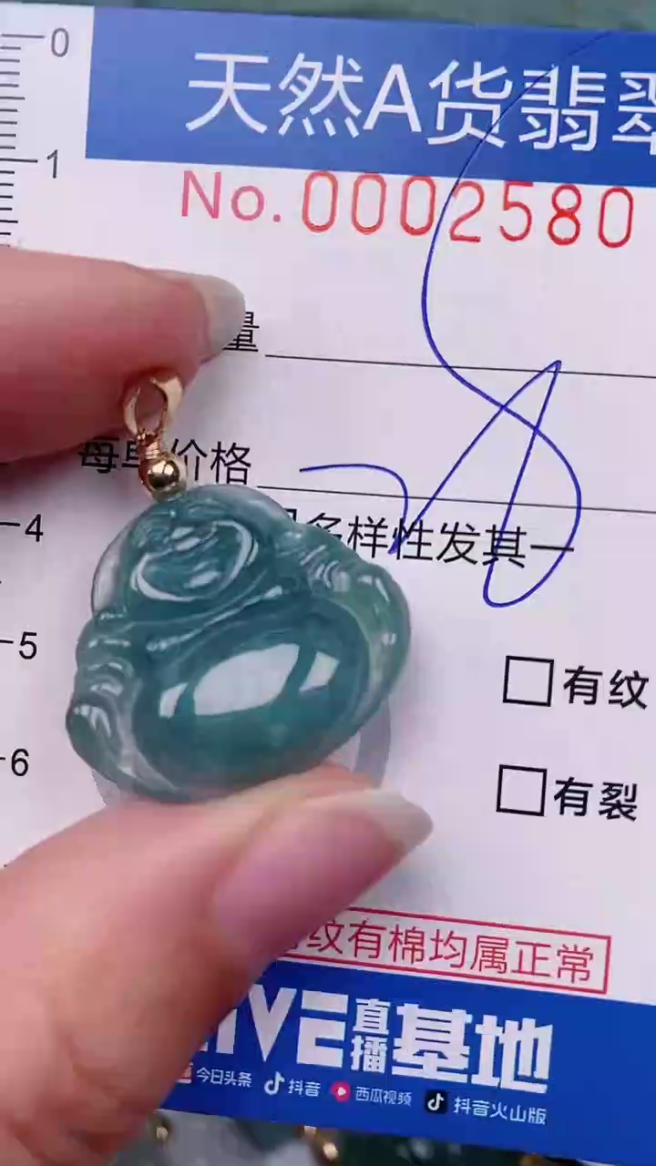 【闪购商品】翡翠颈饰未镶嵌00002580