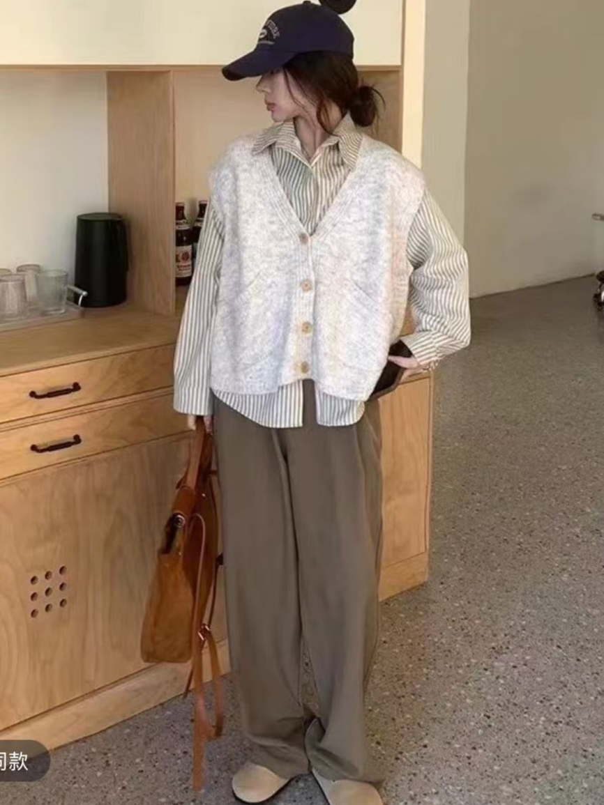 【子】风衣百搭夏季复古宽松学生文艺纯色ins