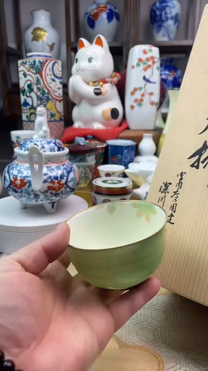 【闪购商品】盘深川制茶杯一一一