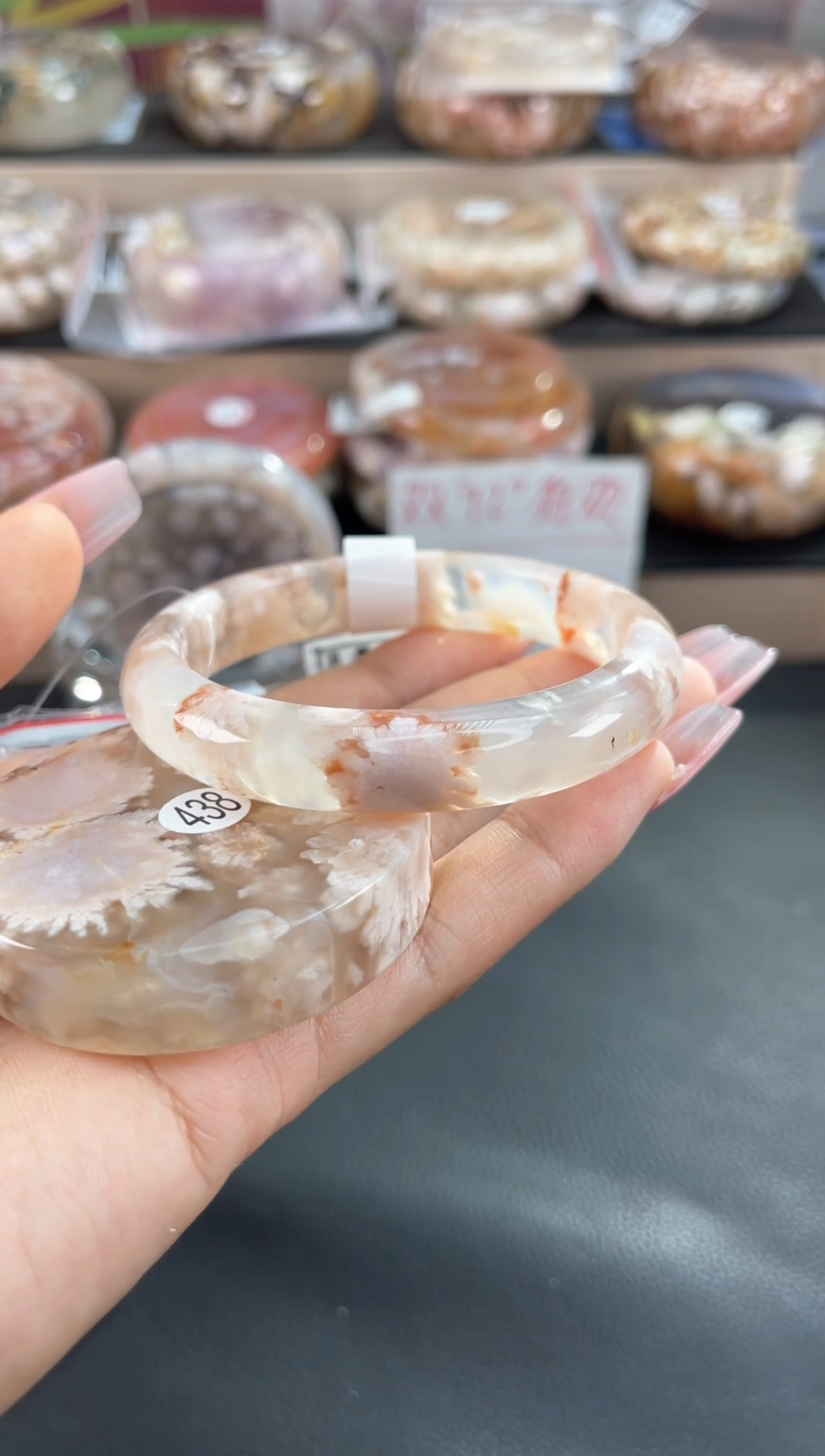 未镶嵌手镯石英质玉56