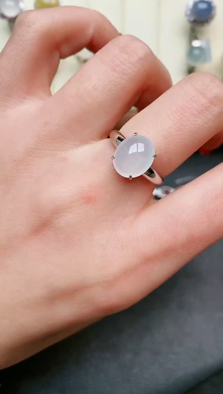 【闪购商品】翡翠戒指银S925镶嵌.....