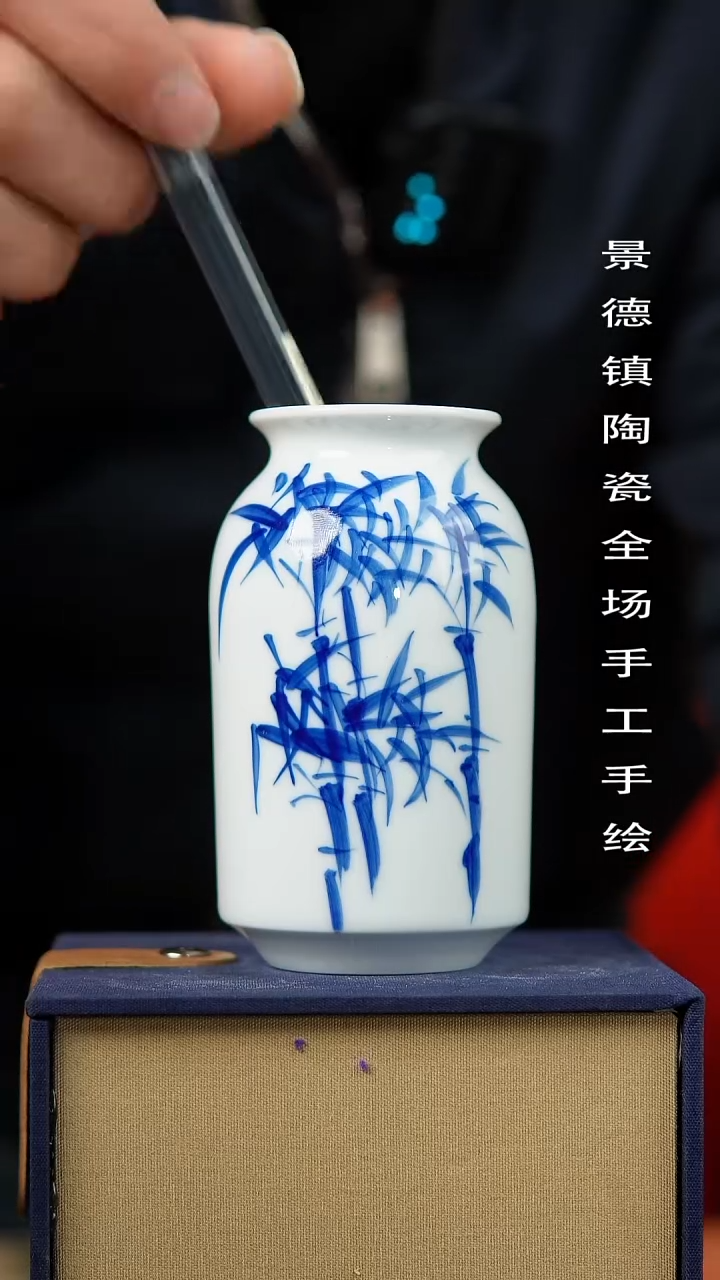 【闪购商品】摆件景德镇陶瓷手工手绘7