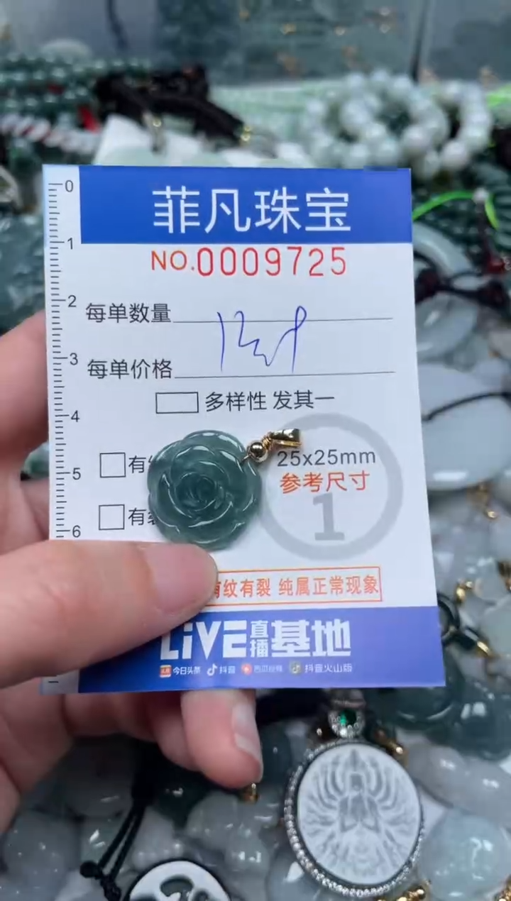 【闪购商品】翡翠颈饰未镶嵌00..9725