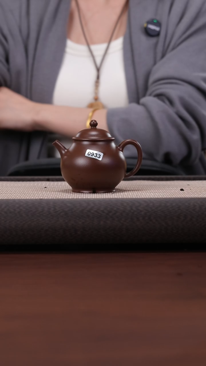 【闪购商品】紫砂茶壶933 冯文婷 潘壶 180cc