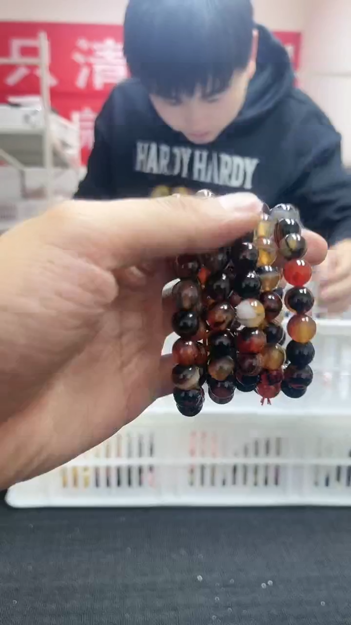 【闪购商品】玛瑙/玉髓手链未镶嵌精美手串183