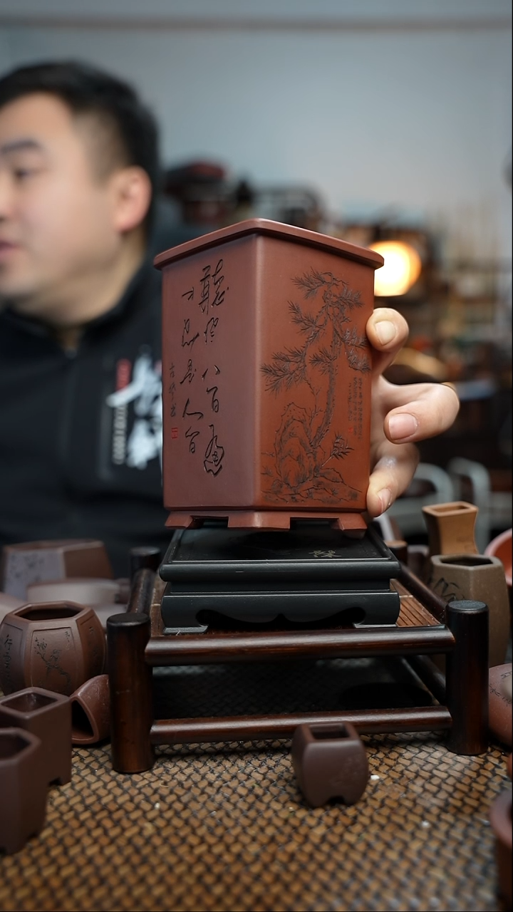 【闪购商品】紫砂花盆長木軒精品紫砂