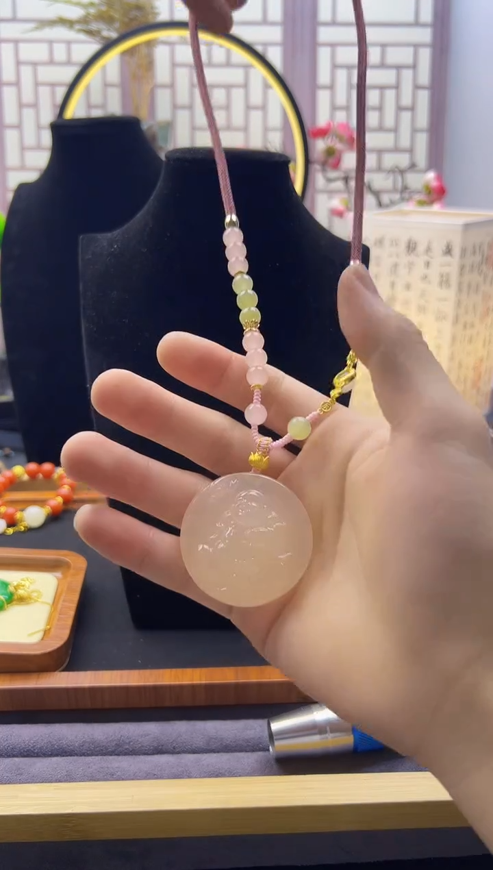 【闪购商品】和田玉颈饰14K金镶嵌X324           