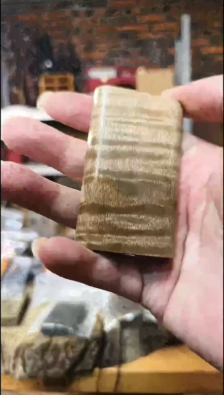 金丝楠无事牌手把件