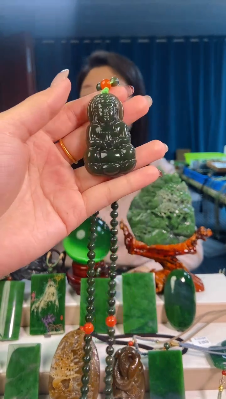 【闪购商品】和田玉挂件未镶嵌1