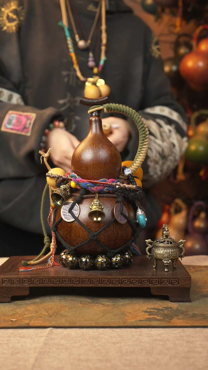 【闪购商品】021大漆葫芦一物一拍记葫堂出品