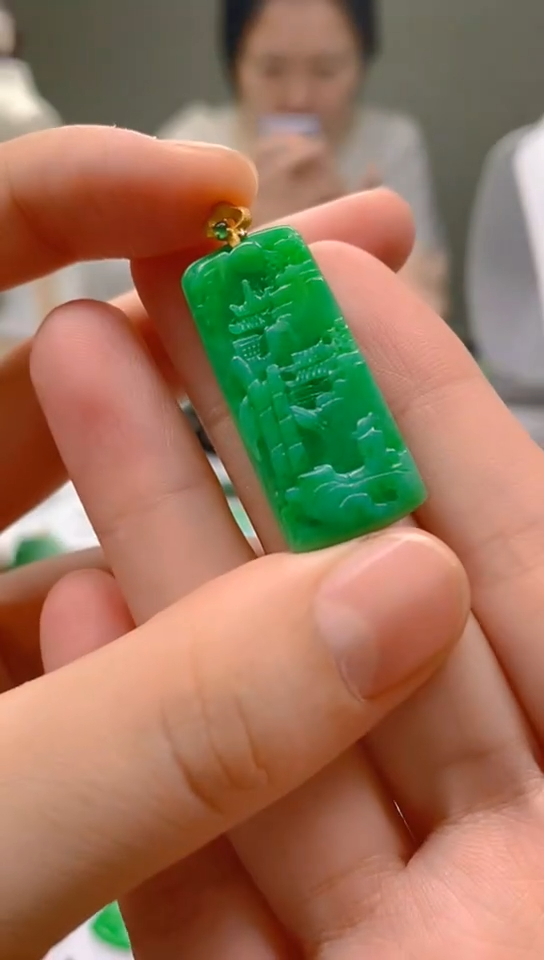 【闪购商品】翡翠颈饰18K金镶嵌新号开播，全场乱卖