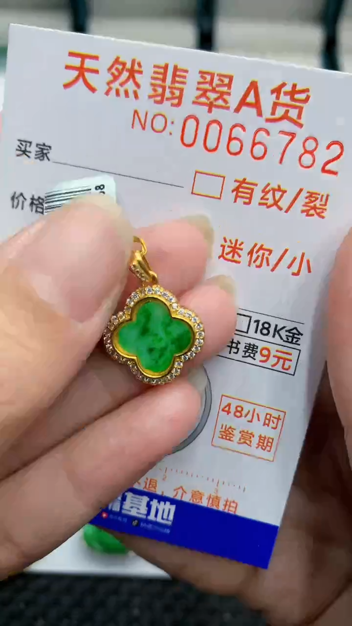 【闪购商品】翡翠颈饰银S925镶嵌            8
