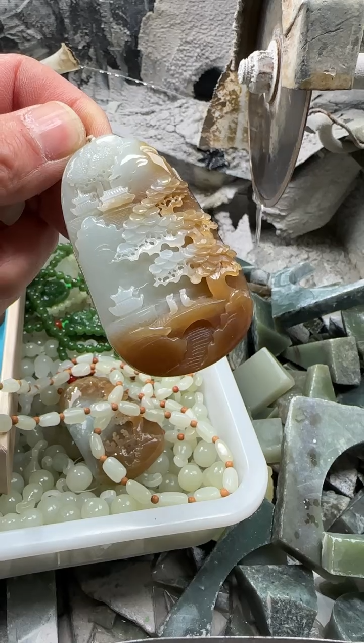 【闪购商品】和田玉颈饰未镶嵌吊坠