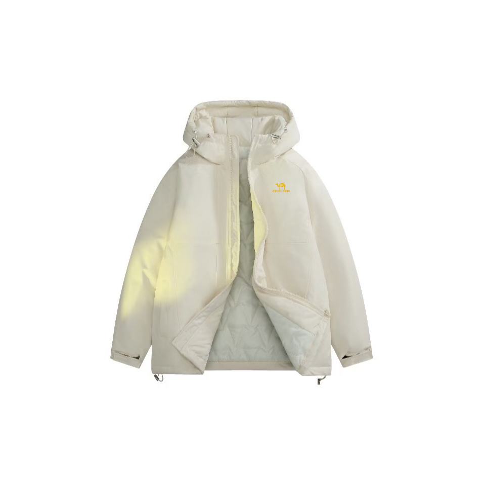 【品牌撤柜】LT 落肩宽松休闲连帽户外保暖冲锋棉衣233